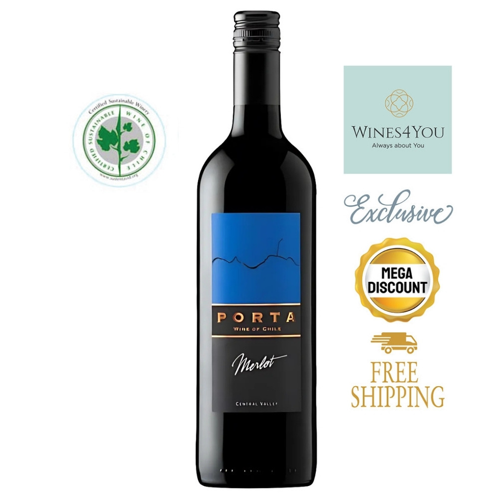 Porta Merlot Chile Red Wine
